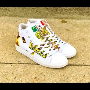 Gold Drip Frozen Water Hightops (Men’s)